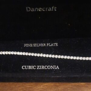 Danecraft Silver Cubic Zirconia Bracelet